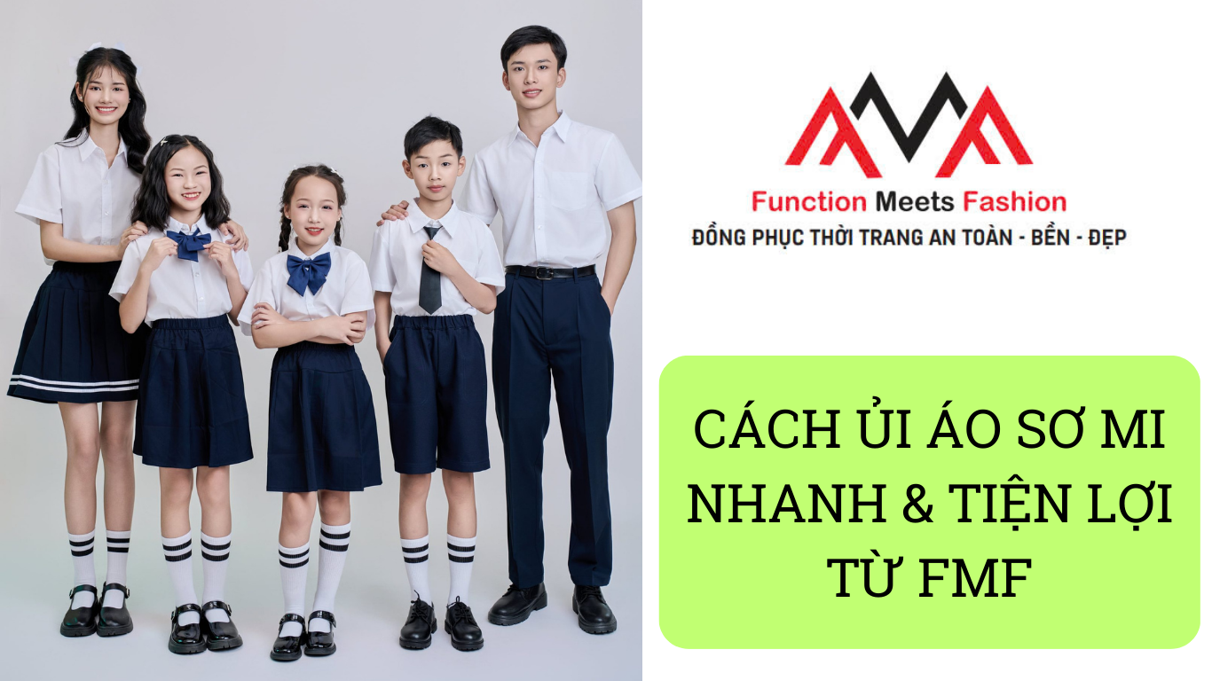 Cách ủi áo sơ mi nhanh và tiện lợi từ fmf