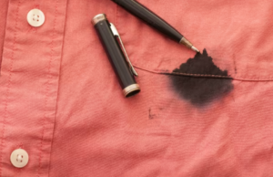 How to remove ballpoint pen stains from white or colored shirts?