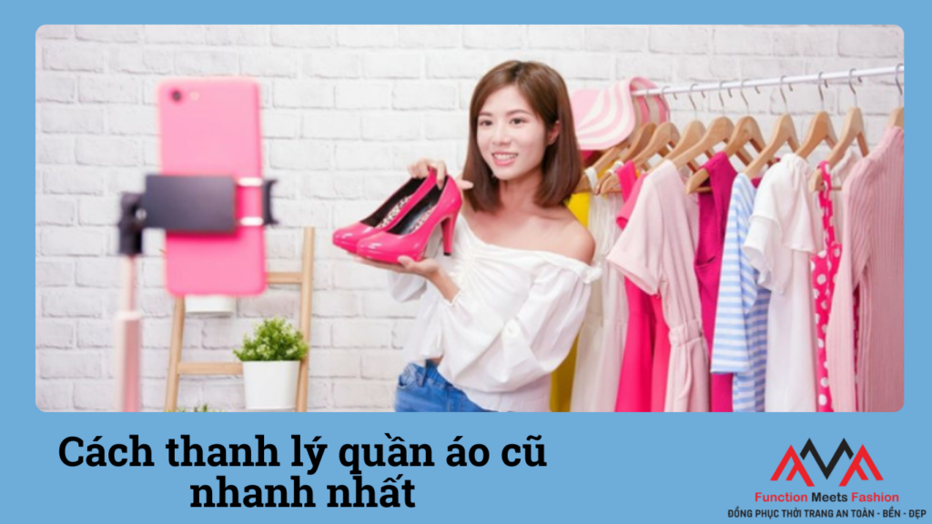 Cách thanh lý quần áo cũ online qua Facebook Marketplace và Shopee