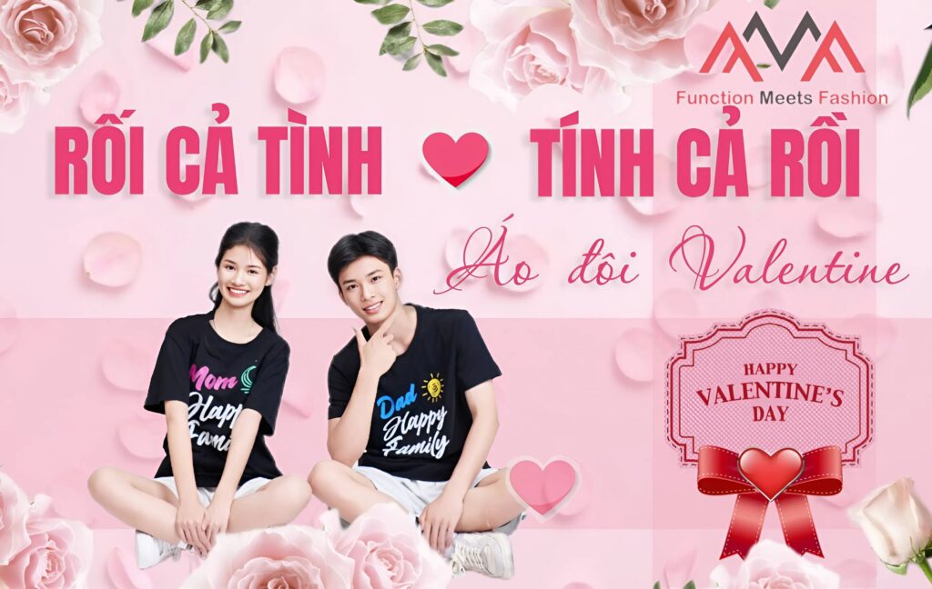 Áo đôi valentine đẹp