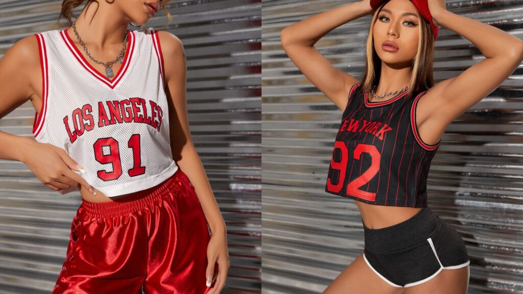 Phối áo bóng rổ với quần short